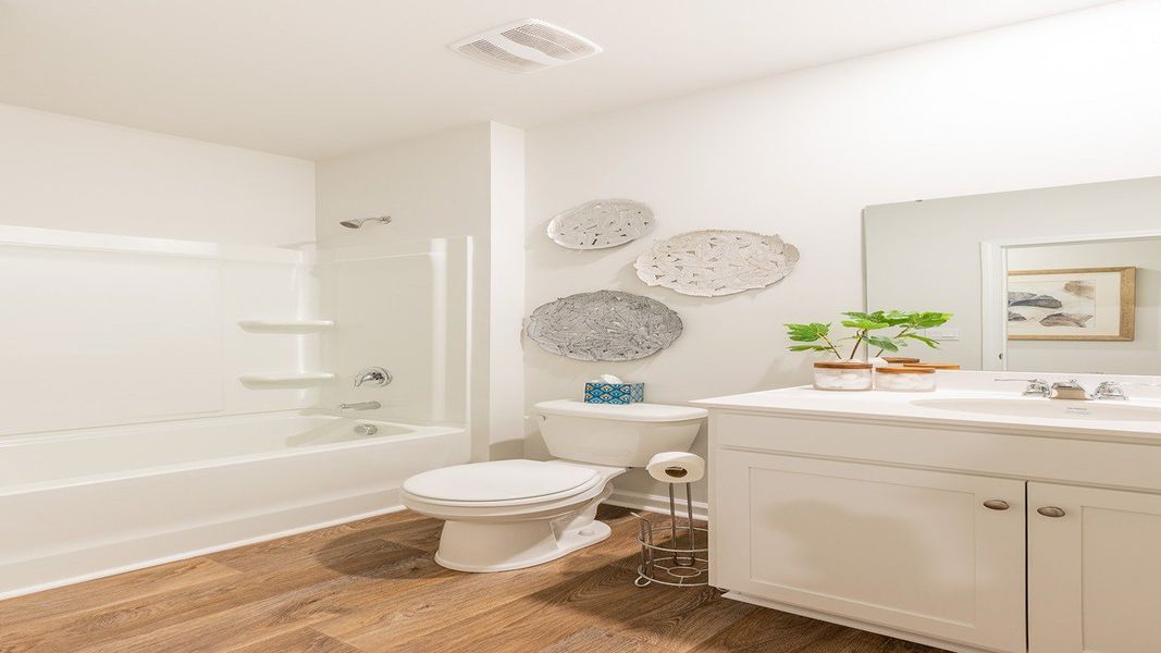 Furnished interior view inside a new home in Pine Hills at Cane Bay, Summerville (Image 20).