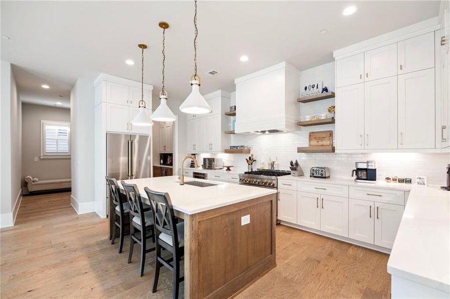 Furnished interior view inside a new home in , Marietta (Image 21).