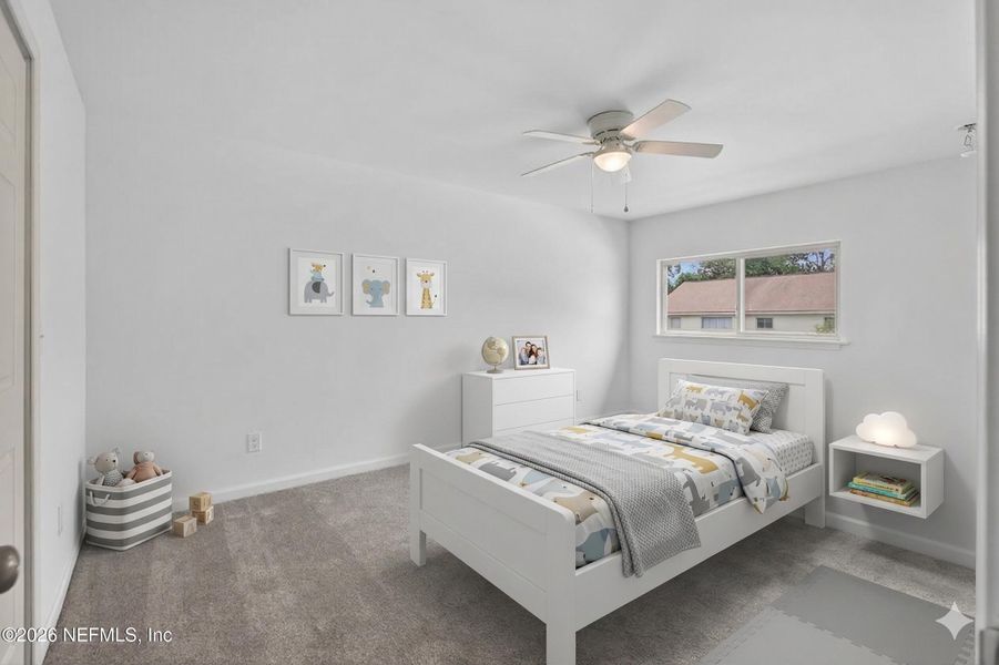 Furnished interior view inside a new home in , Jacksonville (Image 12). Furnished interior view inside a new home in , Jacksonville (Image 12).