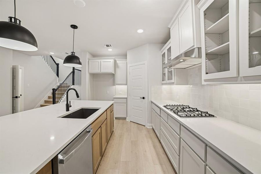 Furnished interior view inside a new home in Karis - Cottage Series, Crowley (Image 12).