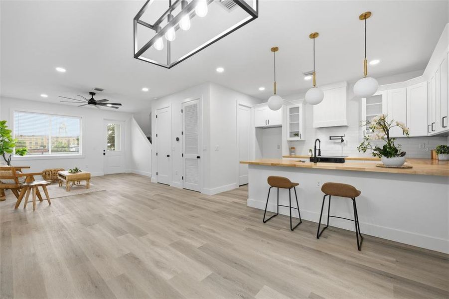 Furnished interior view inside a new home in , Tampa (Image 17).