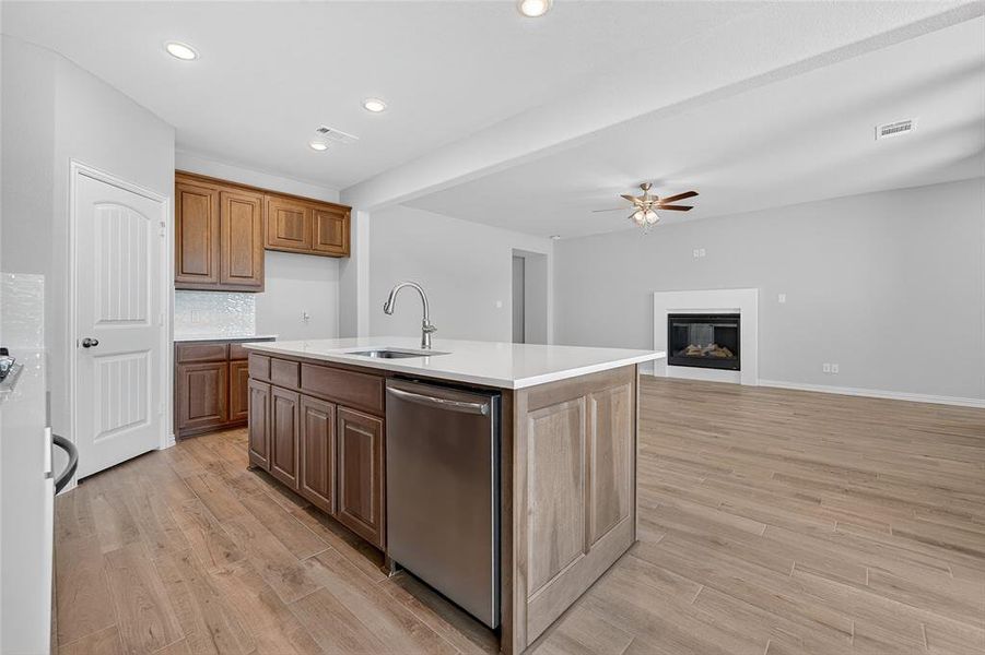 Furnished interior view inside a new home in Northstar, Fort Worth (Image 14).