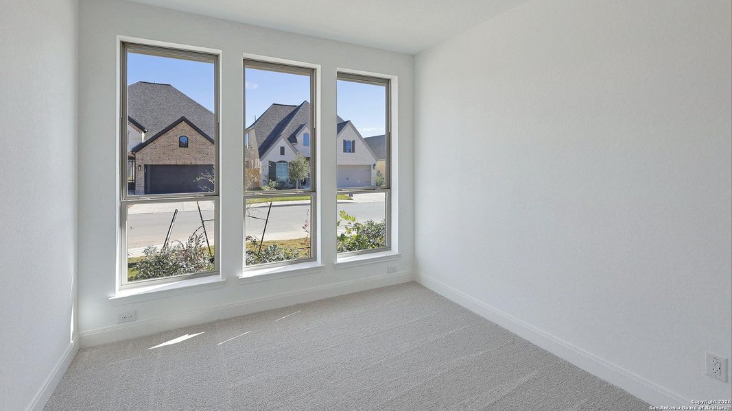 Spacious, unfurnished interior of a new home in Kallison Ranch, San Antonio (Image 23).