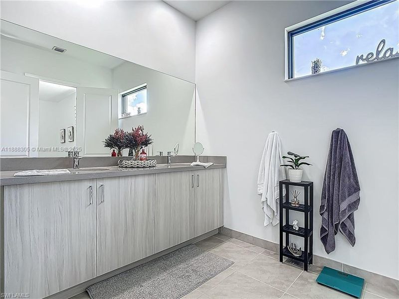 Furnished interior view inside a new home in , Ave Maria (Image 22).