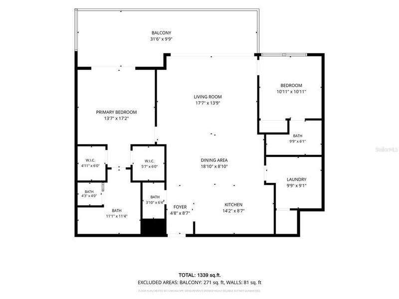 2D floor plan layout of this home in , St. Petersburg, FL (Image 6).