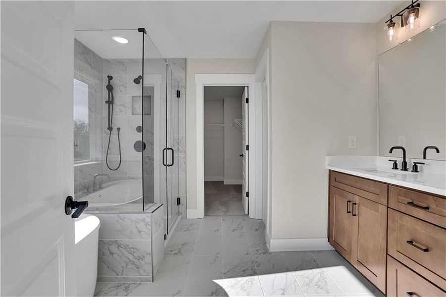 Furnished interior view inside a new home in Twin Lakes, Hoschton (Image 11).