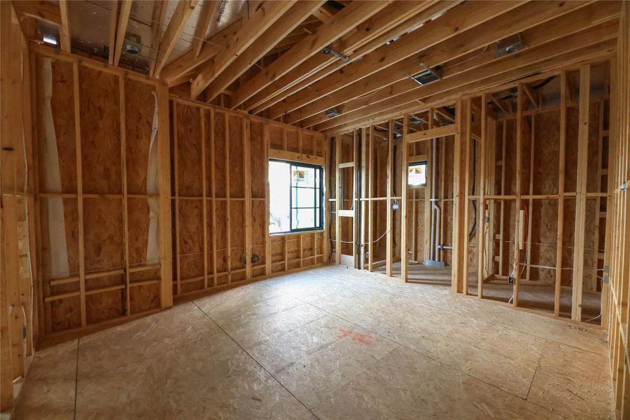 Secondary Bedroom features its own walk-in closet.