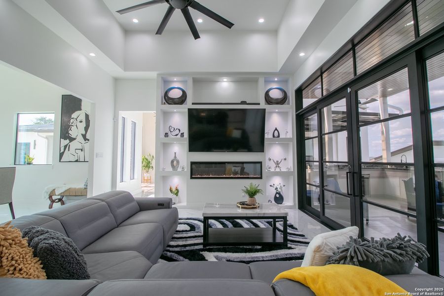 Furnished interior view inside a new home in , San Antonio (Image 14). Furnished interior view inside a new home in , San Antonio (Image 14).