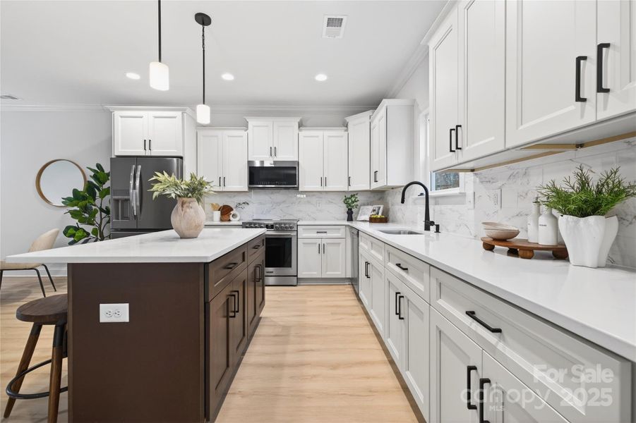 Furnished interior view inside a new home in , Mount Holly (Image 16). Furnished interior view inside a new home in , Mount Holly (Image 16).