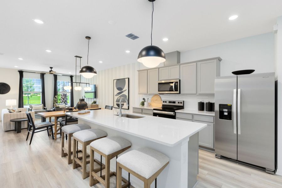 Open Concept Kitchen