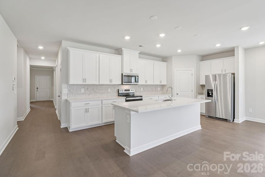 Photo is not of the actual home but is an inspirational photo of builder’s model home and may depict options, furnishings, and/or decorator features that are not included