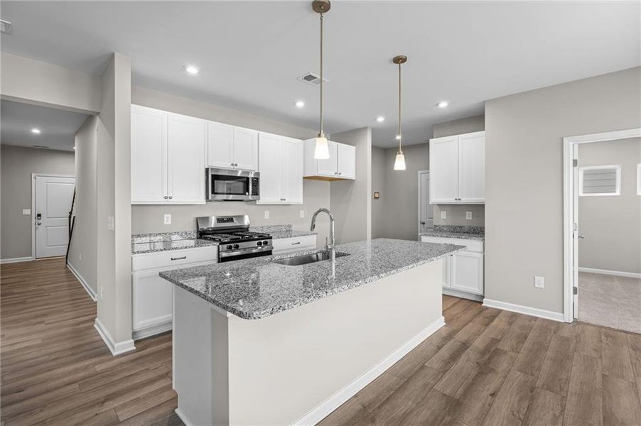 Furnished interior view inside a new home in Twin Lakes, Hoschton (Image 14).