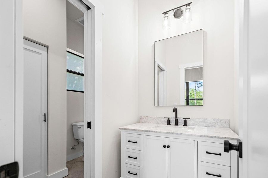 Furnished interior view inside a new home in , Loxahatchee (Image 10).