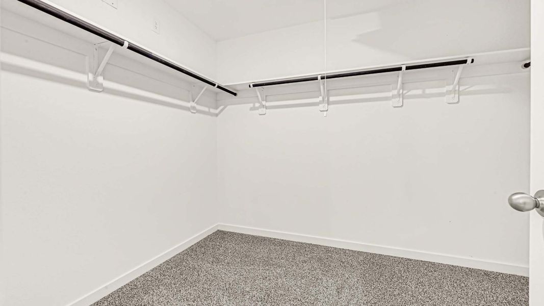 Representative unfurnished interior of a home built from the Cali by D.R. Horton in Holly Ridge, Rosenberg (Image 14).