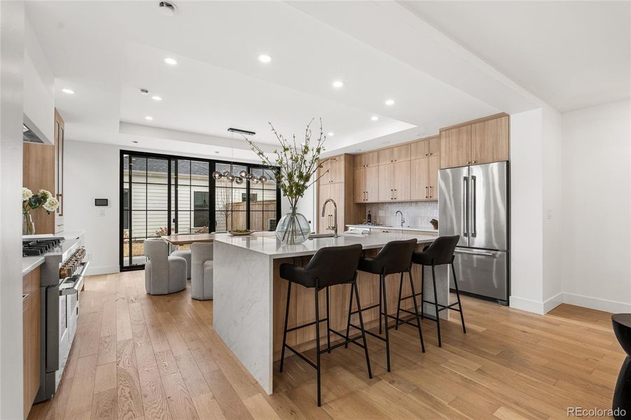 Furnished interior view inside a new home in , Denver (Image 37).