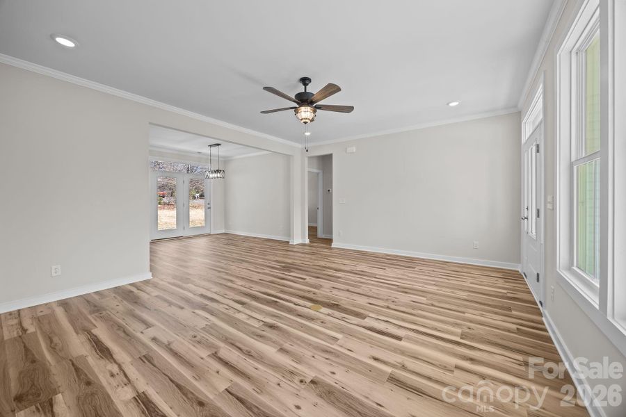 Living Room looking toward Dining Room Living Room looking toward Dining Room