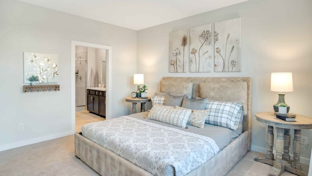 Furnished interior view inside a new home in Nexus South, Gallatin (Image 12).