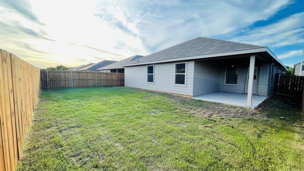 Covered back Patio Covered back Patio
