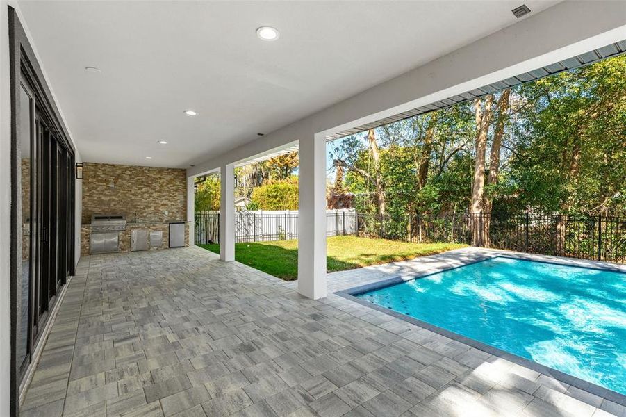 Exterior details and patio area of a home in , Winter Park (Image 36).