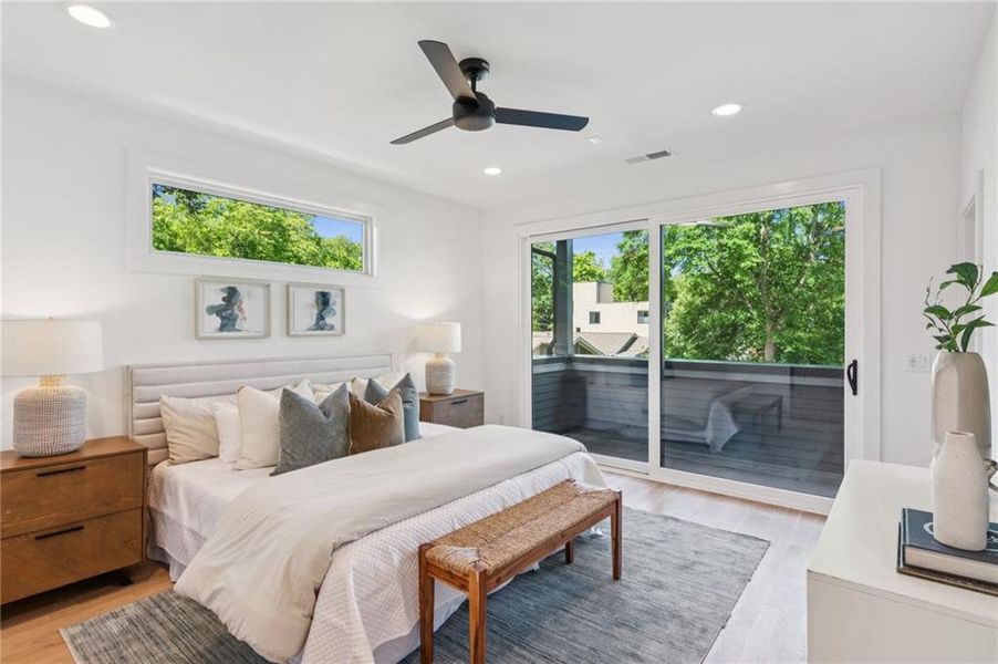 Furnished interior view inside a new home in , Atlanta (Image 19). Furnished interior view inside a new home in , Atlanta (Image 19).