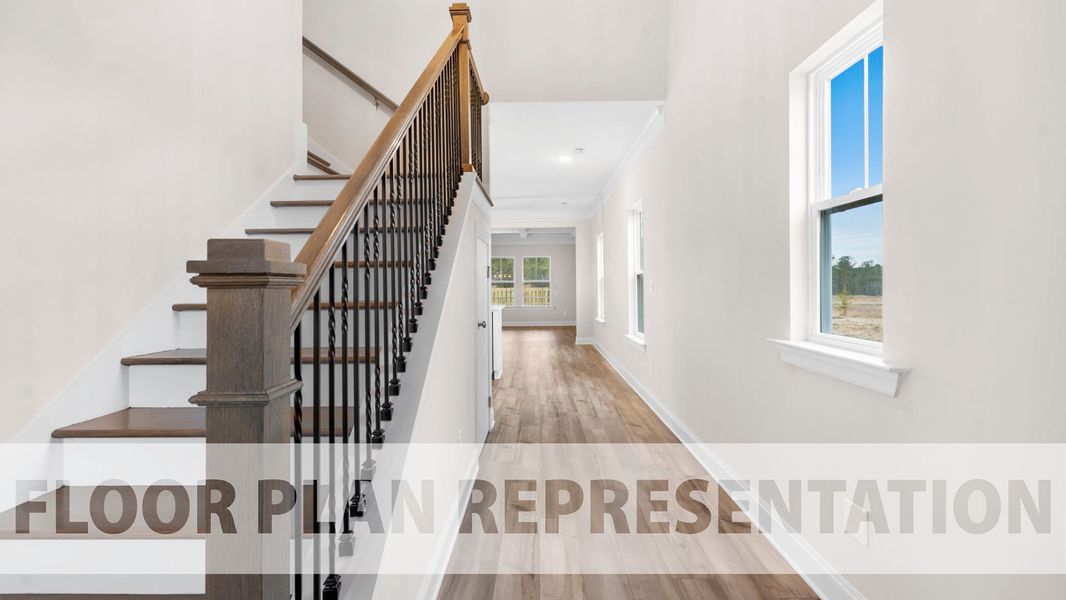 Entryway | 2120 Plan by Ivey Homes Entryway | 2120 Plan by Ivey Homes