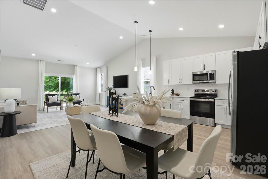 Furnished interior view inside a new home in , Shelby (Image 4).