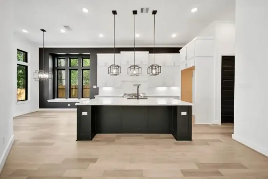 Furnished interior view inside a new home in Rio Vista at Kelly Ranch, Aledo (Image 9).