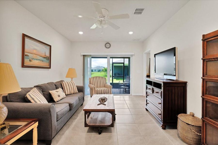 Furnished interior view inside a new home in , Vero Beach (Image 8).