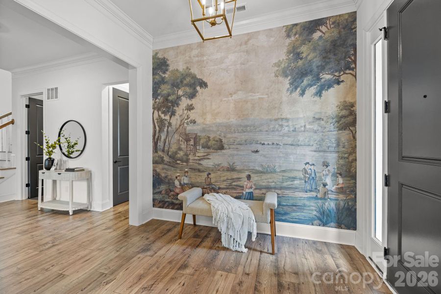 Furnished interior view inside a new home in , Indian Trail (Image 6).