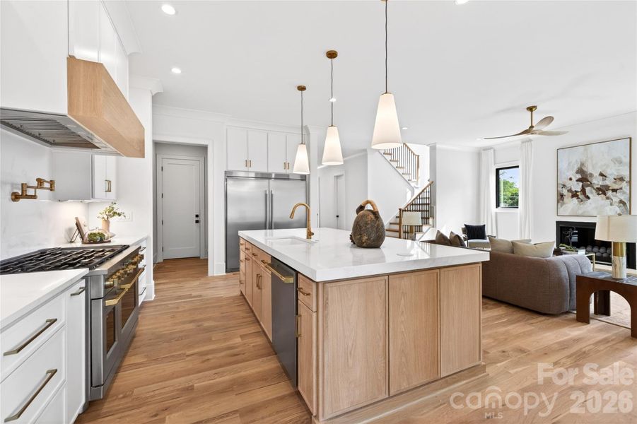 Furnished interior view inside a new home in , Charlotte (Image 7).