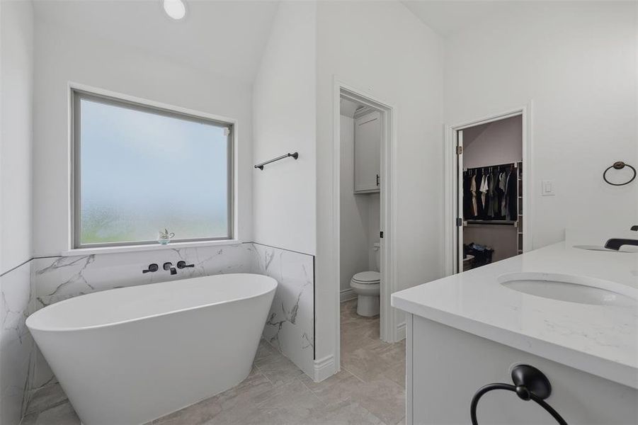 Furnished interior view inside a new home in The Ranches at Valley View, Springtown (Image 8).