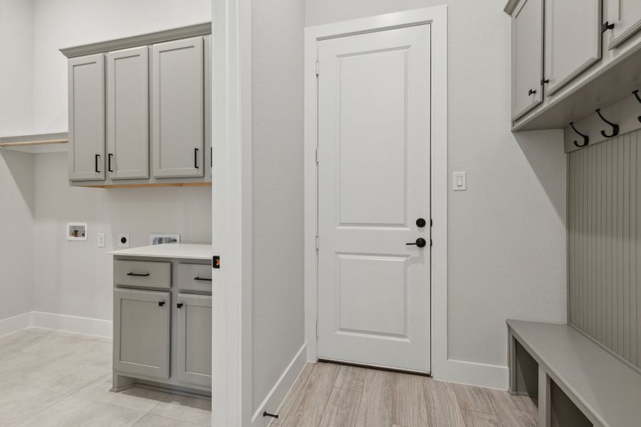 Furnished interior view inside a new home in Newman Village Townhomes, Frisco (Image 5).