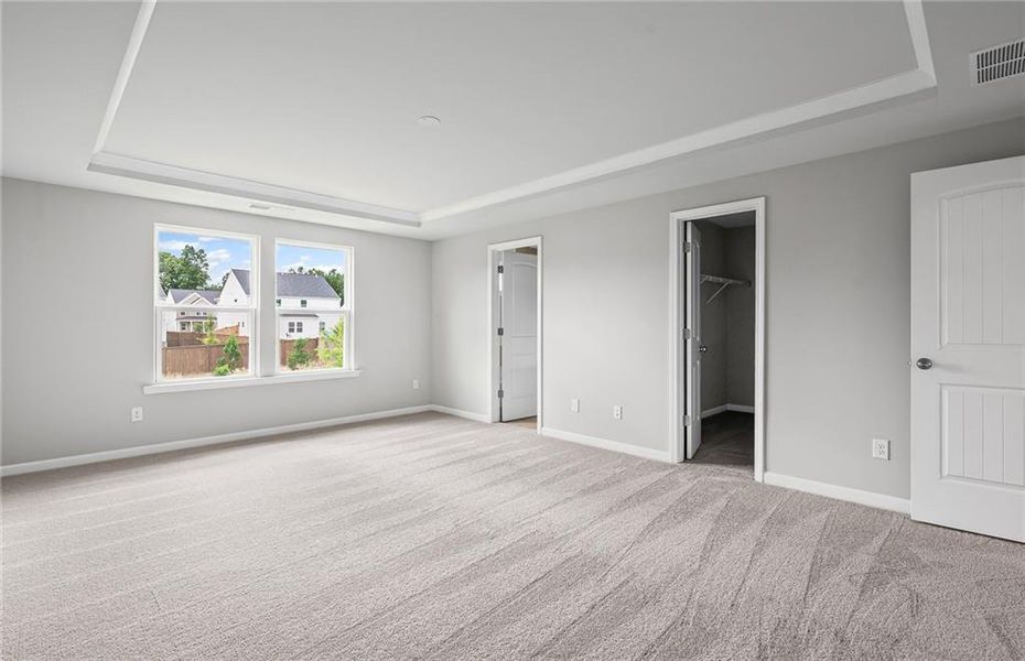 Spacious, unfurnished interior of a new home in Hawthorne Ridge, McDonough (Image 18).