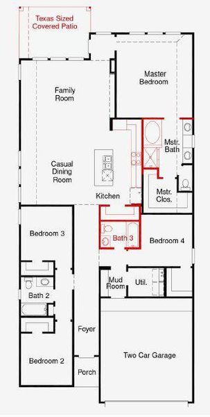 Floorplan - Representative Photo