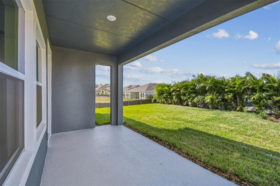 Exterior details and patio area of a home in Waterset Tradition Series, Apollo Beach (Image 20).