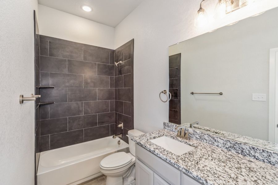 Representative furnished interior of a home built from the The Hudson by Doug Parr Custom Homes in Monarch Manor, Poolville (Image 10).