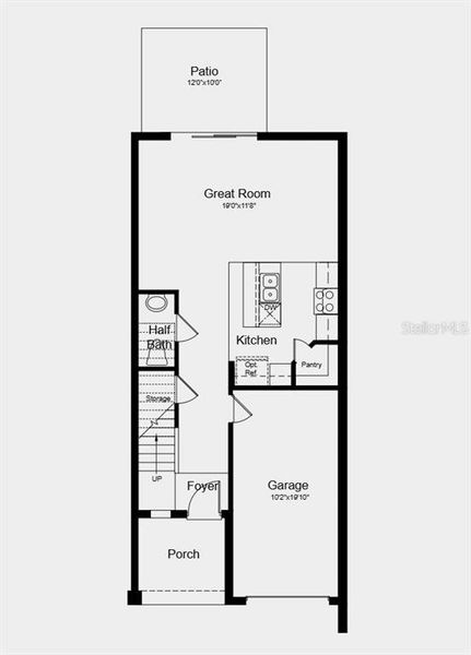 2D floor plan layout of this home in , Nokomis, FL (Image 3).