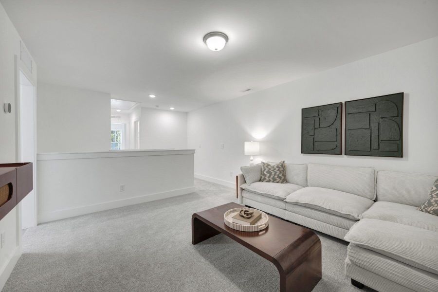 Representative furnished interior of a home built from the Aurora by Mattamy Homes in Ashmore Townes, Garner (Image 14).