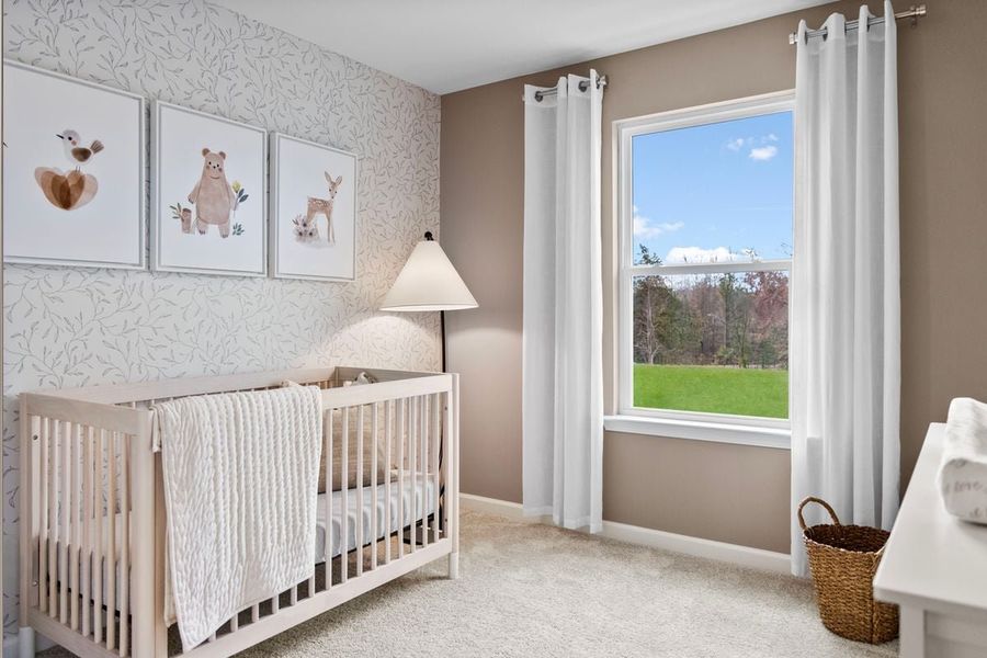 Spacious secondary bedrooms Spacious secondary bedrooms