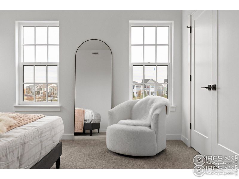 Furnished interior view inside a new home in Westerly, Erie (Image 19).