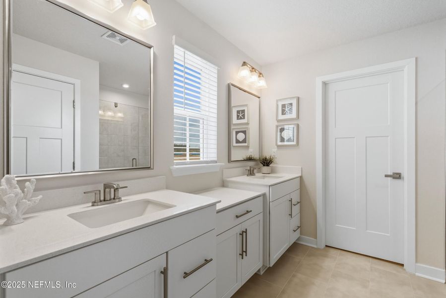 Furnished interior view inside a new home in Shearwater Townhomes, St. Augustine (Image 13).
