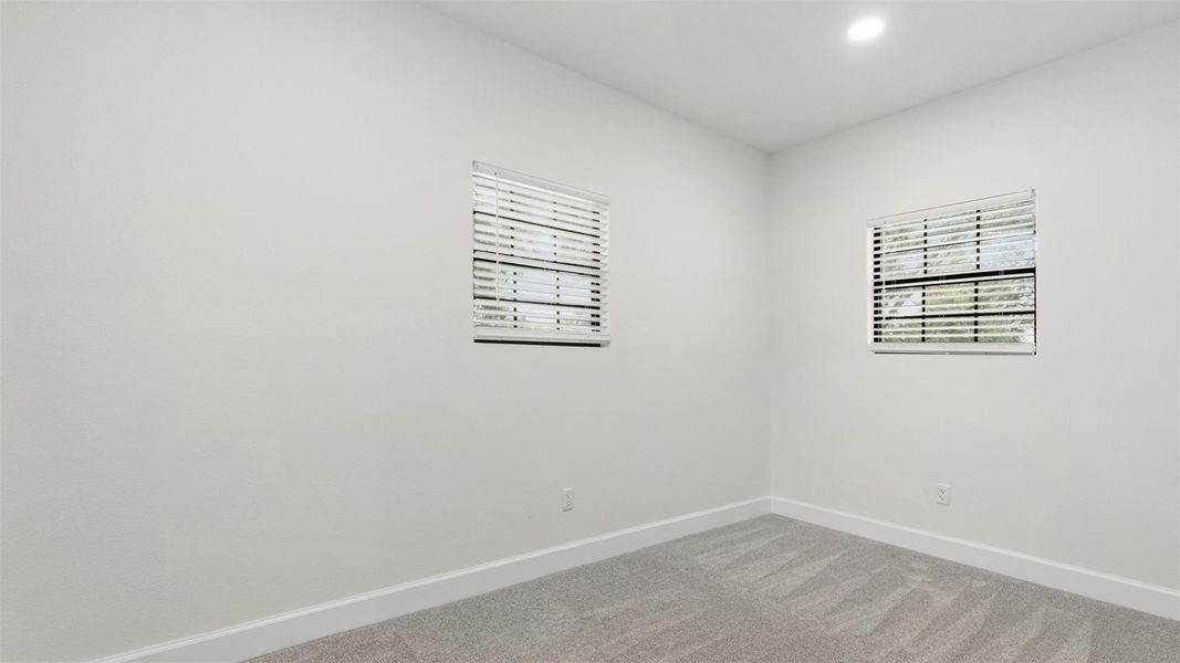 Bonus room upstairs could be a home office or turn it into a large closet with an island (if you choose to use one of the larger upstairs bedrooms as a primary)