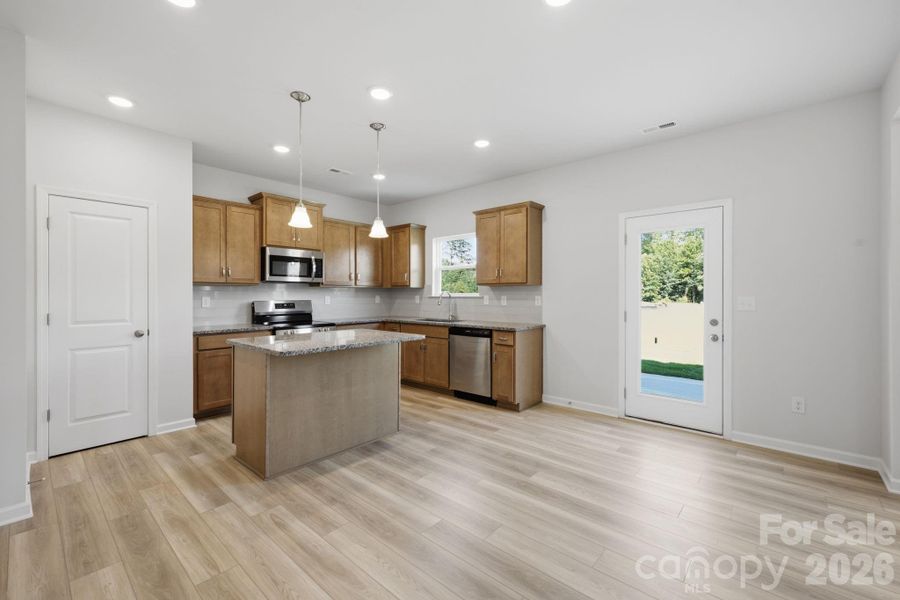 Furnished interior view inside a new home in Catawba Trace, Catawba (Image 11).