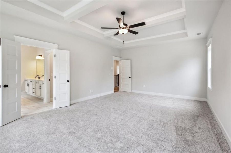 Spacious, unfurnished interior of a new home in Fowler Farms, Auburn (Image 40).