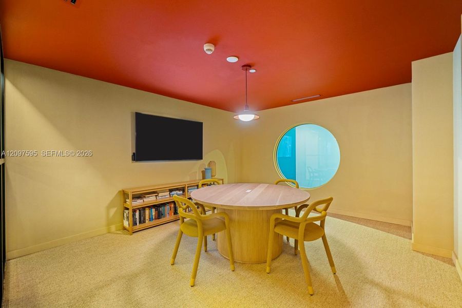 Furnished interior view inside a new home in , Miami (Image 17).