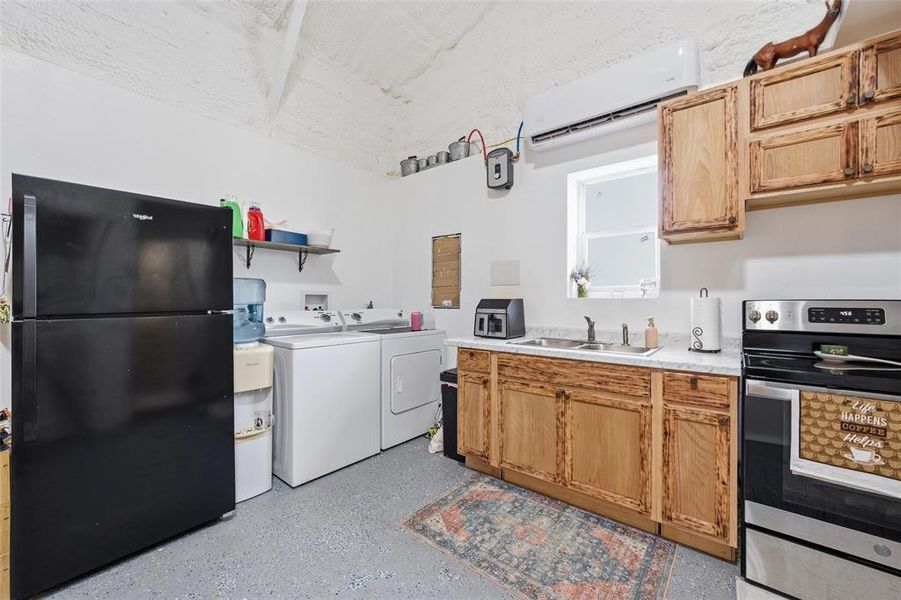 Furnished interior view inside a new home in , Leroy (Image 32).