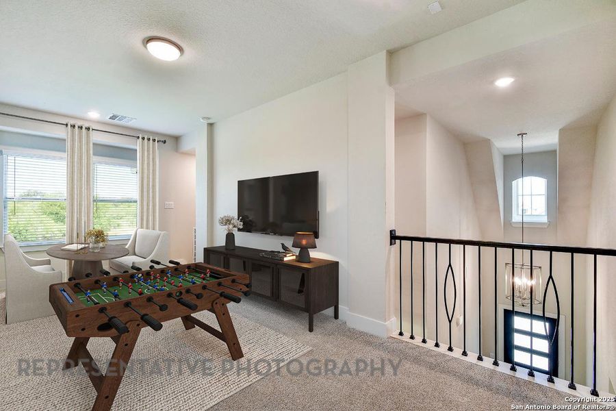 Furnished interior view inside a new home in Alsatian Oaks: 50ft. lots, Castroville (Image 11). Furnished interior view inside a new home in Alsatian Oaks: 50ft. lots, Castroville (Image 11).