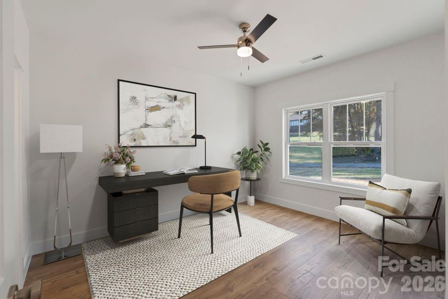 Furnished interior view inside a new home in , Hickory (Image 6).