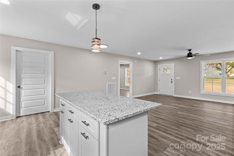 Furnished interior view inside a new home in , Statesville (Image 7). Furnished interior view inside a new home in , Statesville (Image 7).