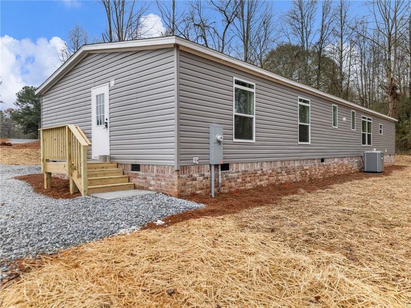 Exterior details and patio area of a home in , Gainesville (Image 17). Exterior details and patio area of a home in , Gainesville (Image 17).